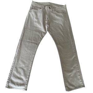 3 for $12,Polo Ralph Lauren, Slim Fit, Off White Denim, Men's 33x 28.5 (hemmed)